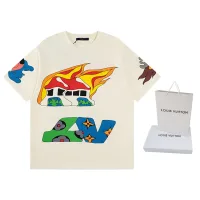 1:1 Louis Vuitton Cotton Short-Sleeved T-Shirt