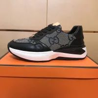 1:1 Luxury Gucci Cowhide Casual Shoes