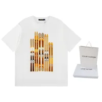1:1 Designer Louis Vuitton Cotton Short-Sleeved Shirts