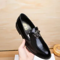 High Quality Designer Versace Abs Leather Shoes