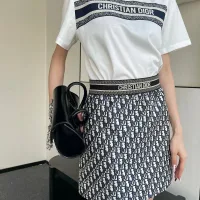 High Quality Dior Jacquard Short-Sleeved Shirts