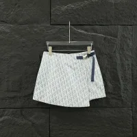 Aaa Dior Jacquard Short Skirt