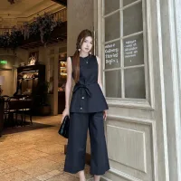 High Quality Aaa Loewe Linen Suit For Early Spring