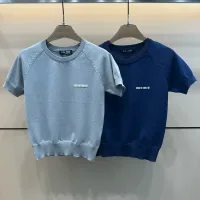 Aaa High Quality Miu Miu Jacquard Short Sleeves