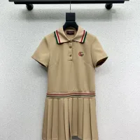 Aaa Gucci Gold Short-Sleeved Shirts