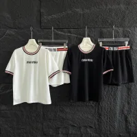Luxury Miu Miu Short-Sleeved Shirts