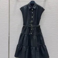 Designer Louis Vuitton Jacquard Dress