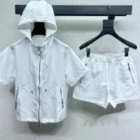 Luxury High Quality Louis Vuitton Jacquard Short-Sleeved Shirts