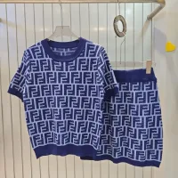 1:1 Designer Fendi Jacquard Short-Sleeved Shirt
