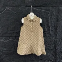 1:1 Luxury Gucci Gold Sleeveless