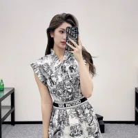 1:1 Luxury Dior Cotton Short-Sleeved Shirts For Summer