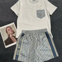 Luxury Designer Dior Jacquard Short-Sleeved Shirts