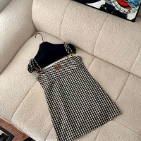 Aaa Miu Miu Plaid Suspenders