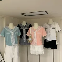 Luxury Chanel Jacquard Short Sleeves