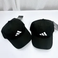 Luxury High Quality Adidas Hat Red Woven Fabric Running Summer