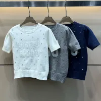 1:1 Luxury Miu Miu Lace Short Sleeves
