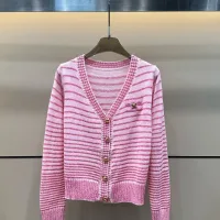High Quality Aaa Celine Gold Long-Sleeved Cardigan