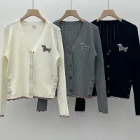 Luxury Aaa Thom Browne Long-Sleeved Cardigan