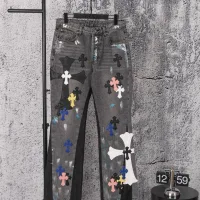 High Quality Chrome Hearts Abs Jeans