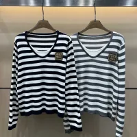 1:1 Miu Miu Gold Long Sleeves