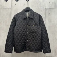 High Quality Burberry Cotton Cotton-Padded Clothes For Fall