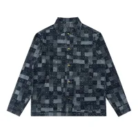 Luxury AAA Ami Pants Red Jacquard Denim Winter Patch