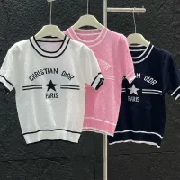 Aaa Dior Jacquard Short Sleeves