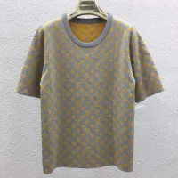 Aaa Louis Vuitton Jacquard Short Sleeves