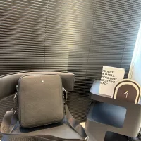 Luxury High Quality Montblanc Genuine Leather Camera Bag