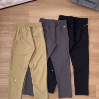 Luxury Lululemon Trousers Black Quick-Drying Exquisite Workmanship Lightweight And Breathable