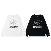 High Quality Reps Jil Sander Long-Sleeved T-Shirt Red Cotton Pure Professional Outdoor