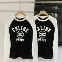 1:1 Aaa Celine Cotton Long-Sleeved T-Shirt For Fall