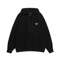Aaa Designer Prada Cotton Hoodie For Fall