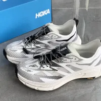 Reps Super Clone Hoka Oneone Sneakers Red Nylon Microfiber Mesh Fabric Running Professional Outdoor