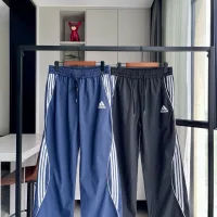 High Quality Adidas Straight-Leg Pants Blue Easy To Match Summer