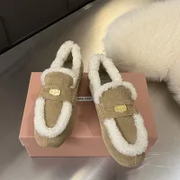 Designer Reps Miu Loafers Winter