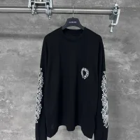 Luxury Chrome Hearts Cotton Long Sleeves