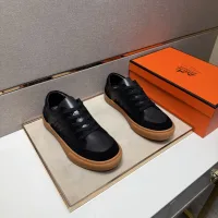 1:1 Hermès Genuine Leather Casual Shoes