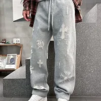 High Quality Chrome Hearts Casual Pants For Autumn