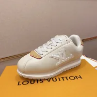Designer Louis Vuitton Cowhide Sneakers For Spring
