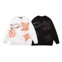 High Quality Luxury Louis Vuitton Sweatshirt Ash Silk