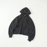 AAA Acne Studios Hoodie Red Cotton Pure Enzyme Washing Screen Printing