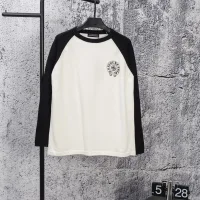 Aaa High Quality Chrome Hearts Cotton Long-Sleeved T-Shirts For Autumn