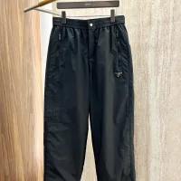 Super Clone Prada Trousers Black Autumn Winter