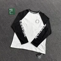 Luxury Chrome Hearts Long-Sleeved Shirt Red Cotton Pure Winter