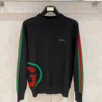 Luxury Gucci Sweater Ash Wool Blend Easy To Match Winter
