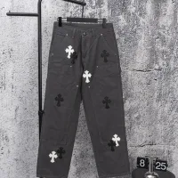 1:1 Aaa Chrome Hearts Abs Jeans