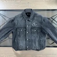 Super Clone Chrome Hearts Outerwear Red Cotton Pure Denim