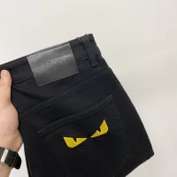 Aaa Designer Fendi Stretch Fabric Jeans