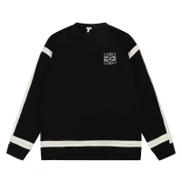 AAA Loewe Long-Sleeved Red Ribbed Fabric Patch